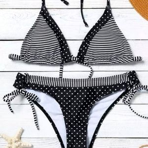 Brand new polka.dot bikini xl